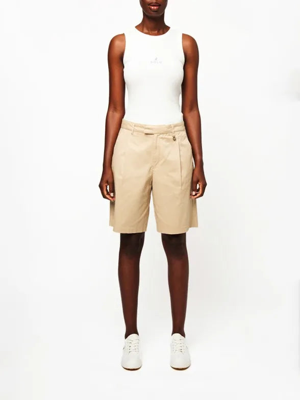 Polo Womens Jordan Burmuda In Stone