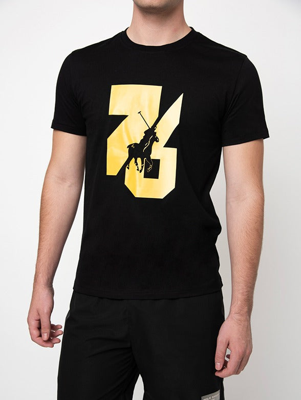 Polo Mens Sport Gradient T-Shirt In Black