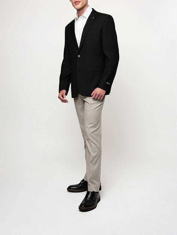 Polo Mens Custom Fit Blazer In Black
