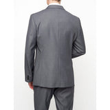 Polo Mens Slim Fit Suit In Charcoal
