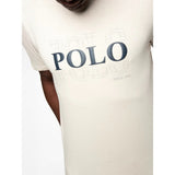 Polo Mens Printed Graphic T-Shirt In Stone