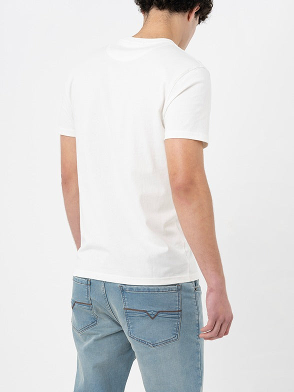 Polo Mens Logo Printed Short Sleeves T-Shirt White