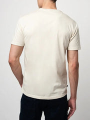 Polo Mens Printed Graphic T-Shirt In Off White