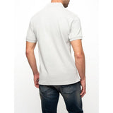 Polo Mens Essential Pique Golfer In Light Grey