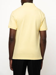 Polo Mens Essential Pique Golfer In Light Yellow