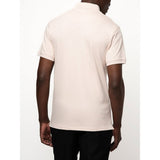 Polo Mens Essential Pique Short Sleeves Golfer In Light Pink