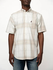 Polo Check Shirts For Men In Stone