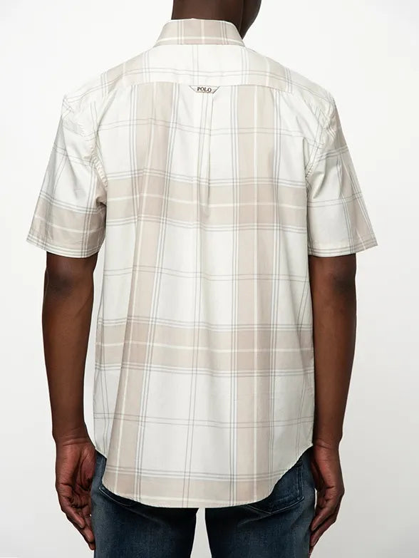 Polo Check Shirts For Men In Stone