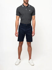 Polo Mens Linen Shorts In Navy