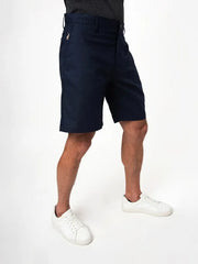 Polo Mens Linen Shorts In Navy