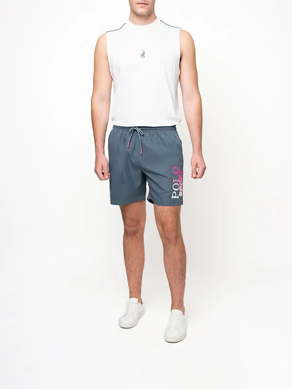 Polo Mens Sport Beach Short Blue