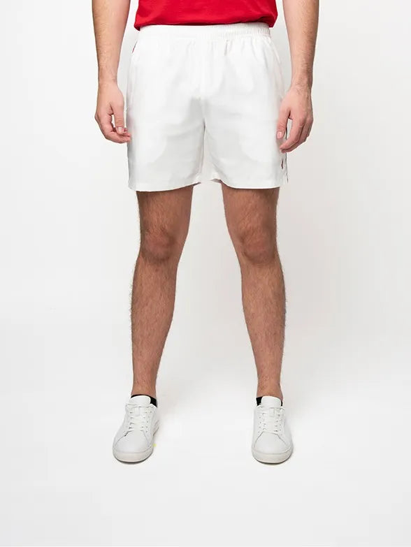 Polo Mens Sport Beach Shorts In White