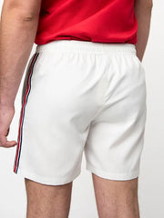 Polo Mens Sport Beach Shorts In White