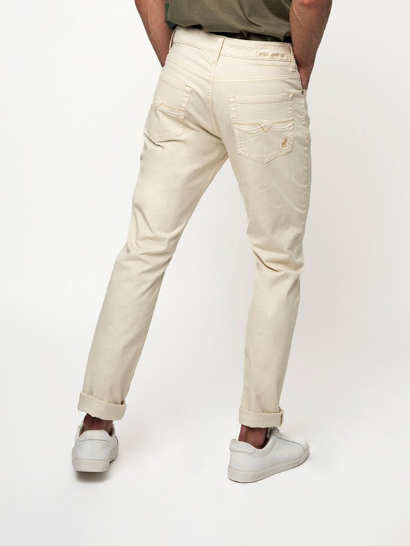 Polo Mens Pjc Overdyed Pant Stone