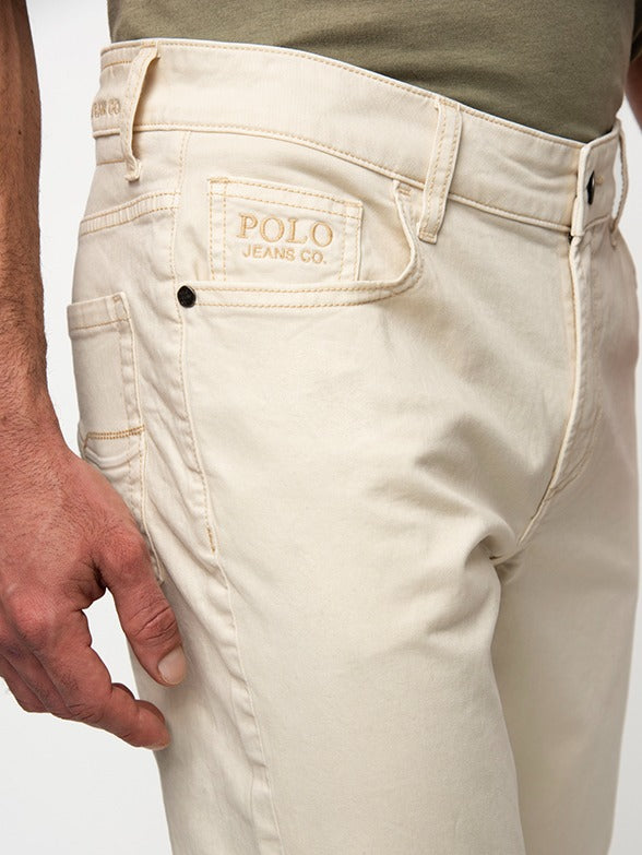 Polo Mens Pjc Overdyed Pant Stone