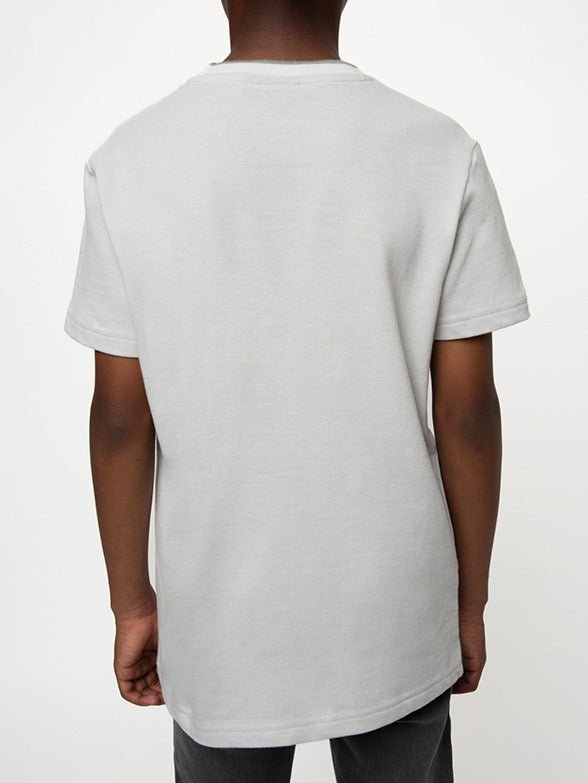 Polo Boys Cameron Printed Short Sleeve T-shirt In Grey
