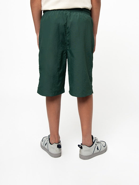 Polo Boys Alex Zip Pocket Short In Green