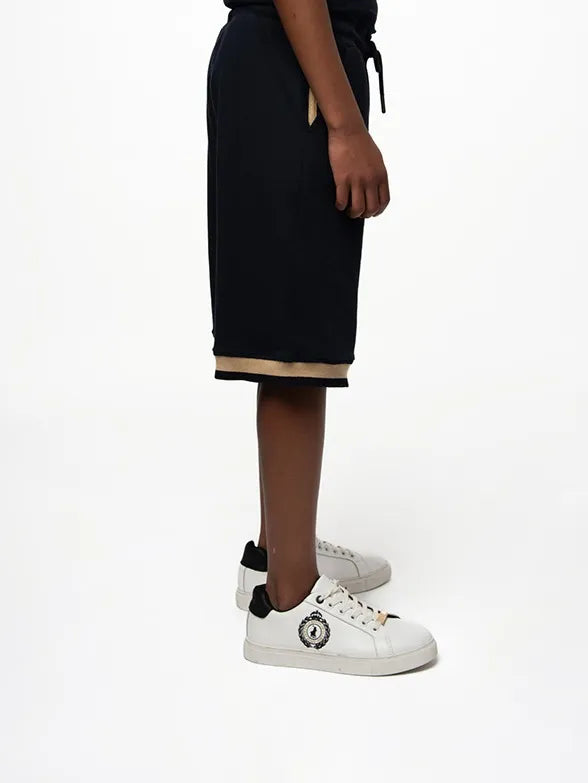 Polo Boys Damian Tennis Shorts In Navy