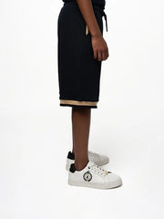 Polo Boys Damian Tennis Shorts In Navy