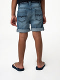 Polo Boys Jake Denim Short In Light Wash