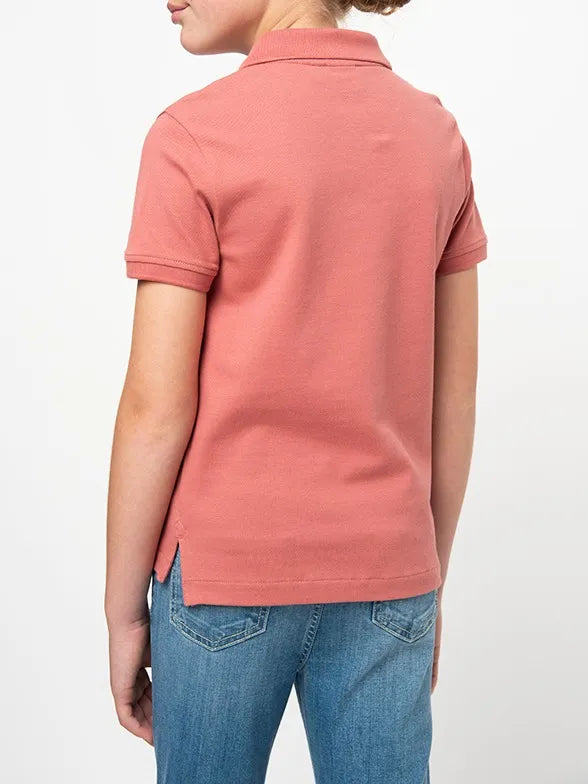 Polo Nina Ss Golfer Coral