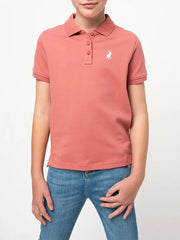 Polo Nina Ss Golfer Coral