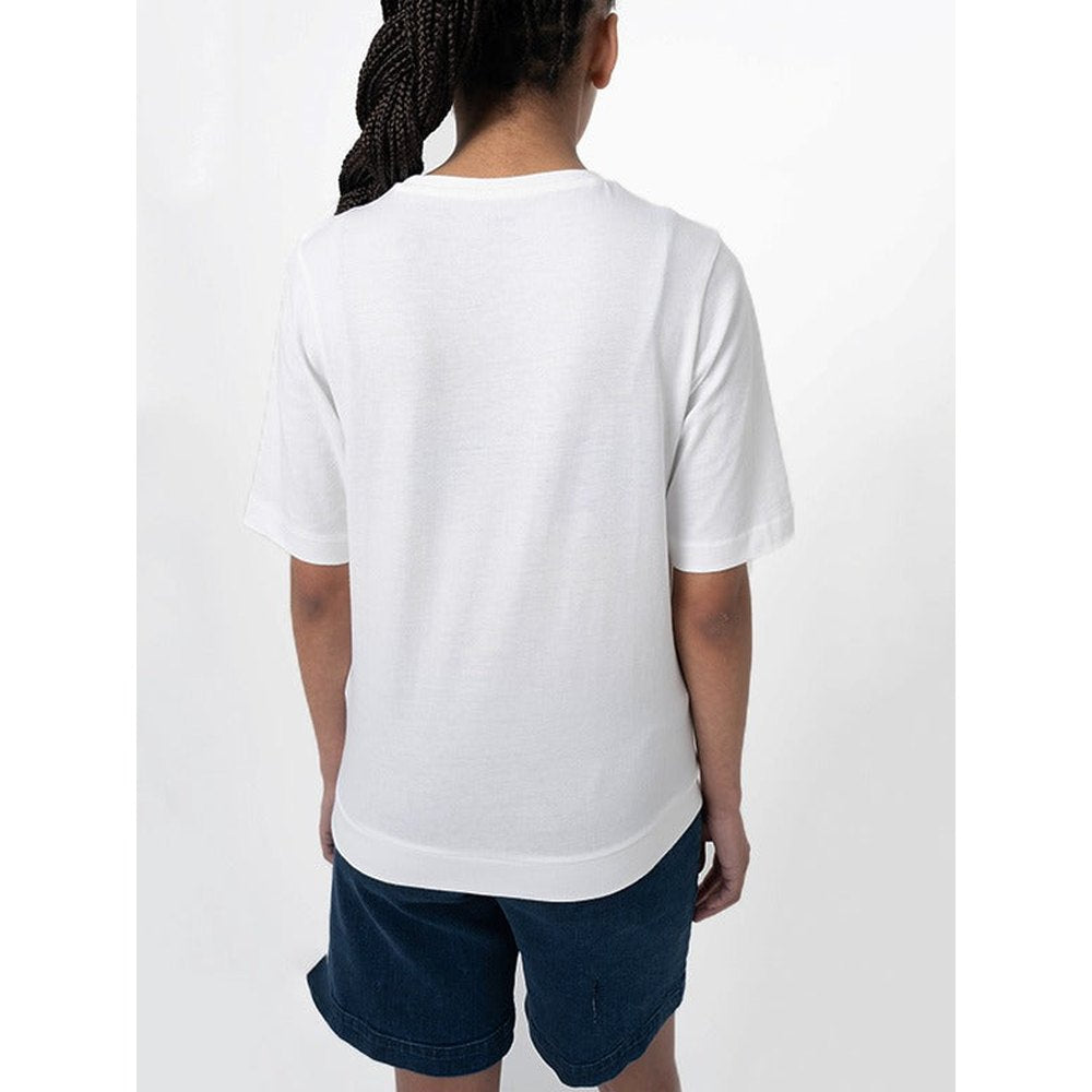 Polo Girls Toni Short Sleeves Blouson T-Shirt In White