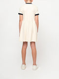 Polo Girls Happer Short Sleeve Dress In Sand