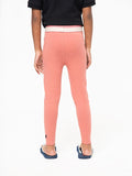 Polo Girls Sadie Full Legging In Coral