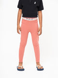 Polo Girls Sadie Full Legging In Coral