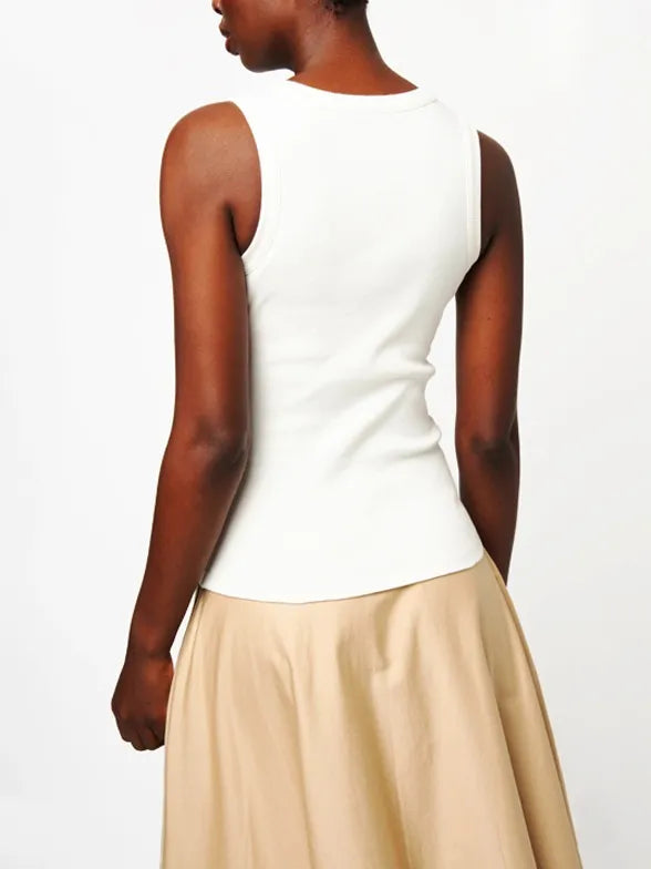 Polo Womens Thandiwe Tank Top In Off White