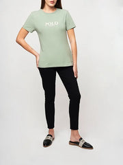 Polo Ash Sage Logo T-Shirt