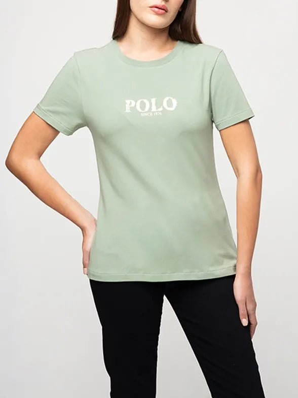 Polo Ash Sage Logo T-Shirt