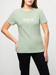 Polo Ash Sage Logo T-Shirt