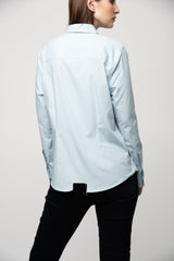 Polo 0063601 Wmn Jamie Ls Shirt Sky Blue