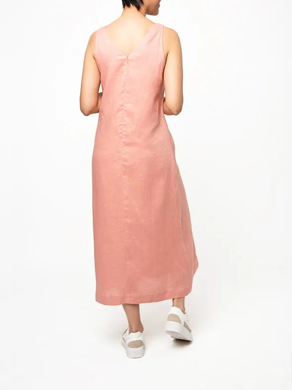 Polo Womens Zelda Shift Dress In Coral