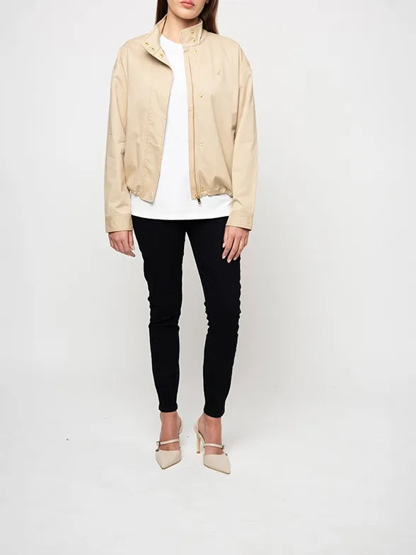 Polo Womens Reese Casual Jacket In Stone