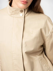 Polo Womens Reese Casual Jacket In Stone