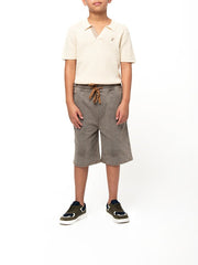 Polo Boys Denzel Denim Shorts In Tea Stain