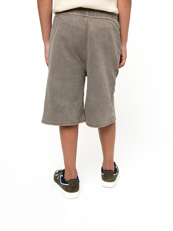 Polo Boys Denzel Denim Shorts In Tea Stain