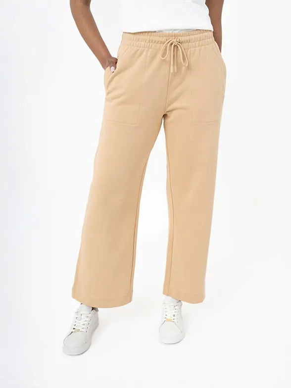 Polo Womens Hailey Track Pants In Stone