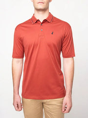 Polo Mens Plain Golfers In Brick