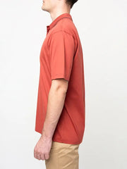 Polo Mens Plain Golfers In Brick