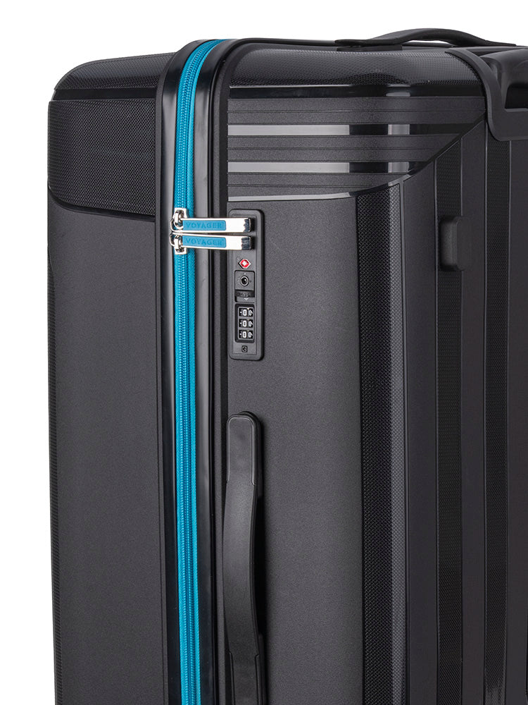 Voyager Trunk 006 Trolley Case Black