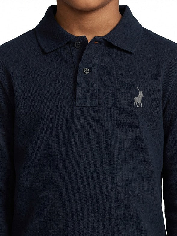 Polo Boys Robert Ls Golfer Navy