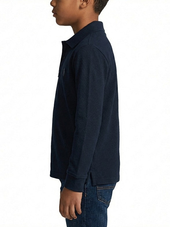 Polo Boys Robert Ls Golfer Navy