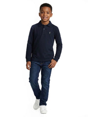 Polo Boys Robert Ls Golfer Navy