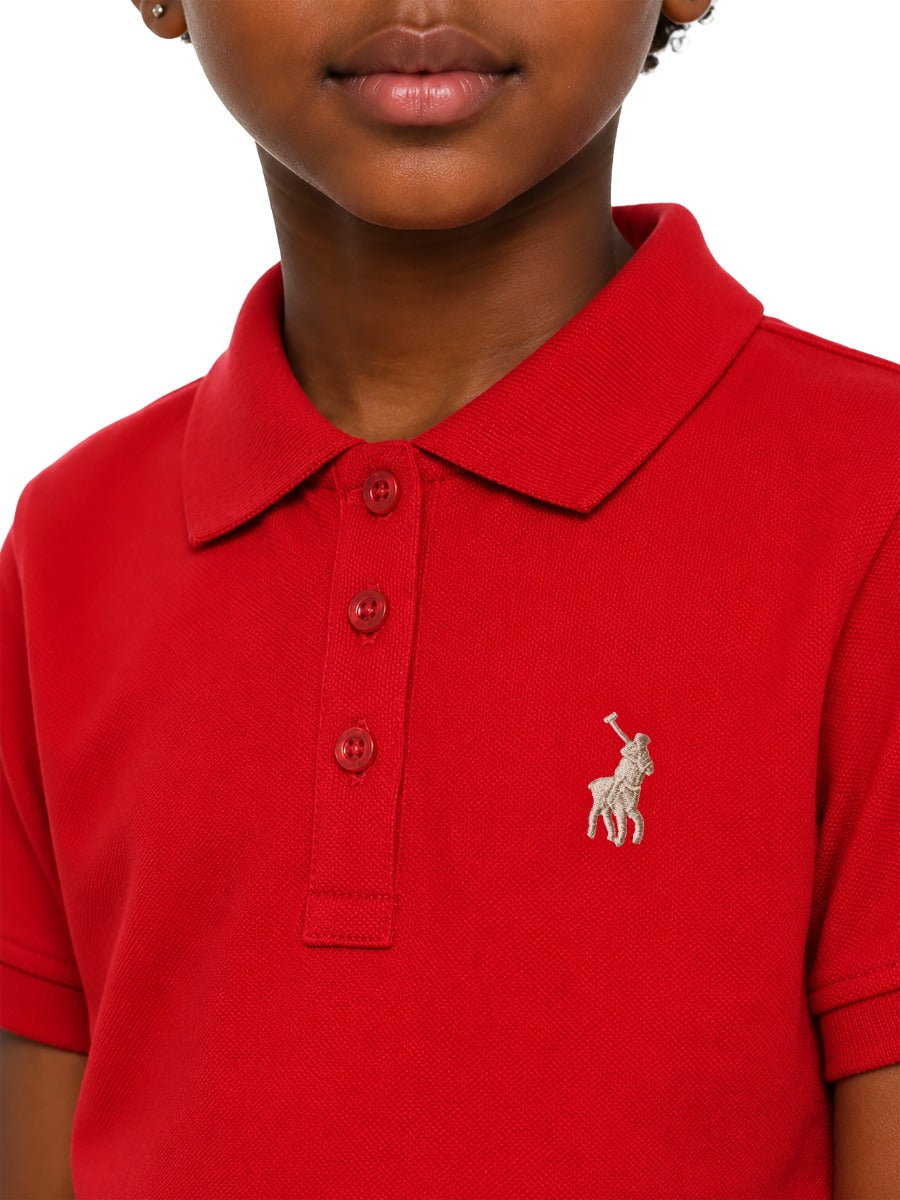 Polo Girls Nina Golfer In Red