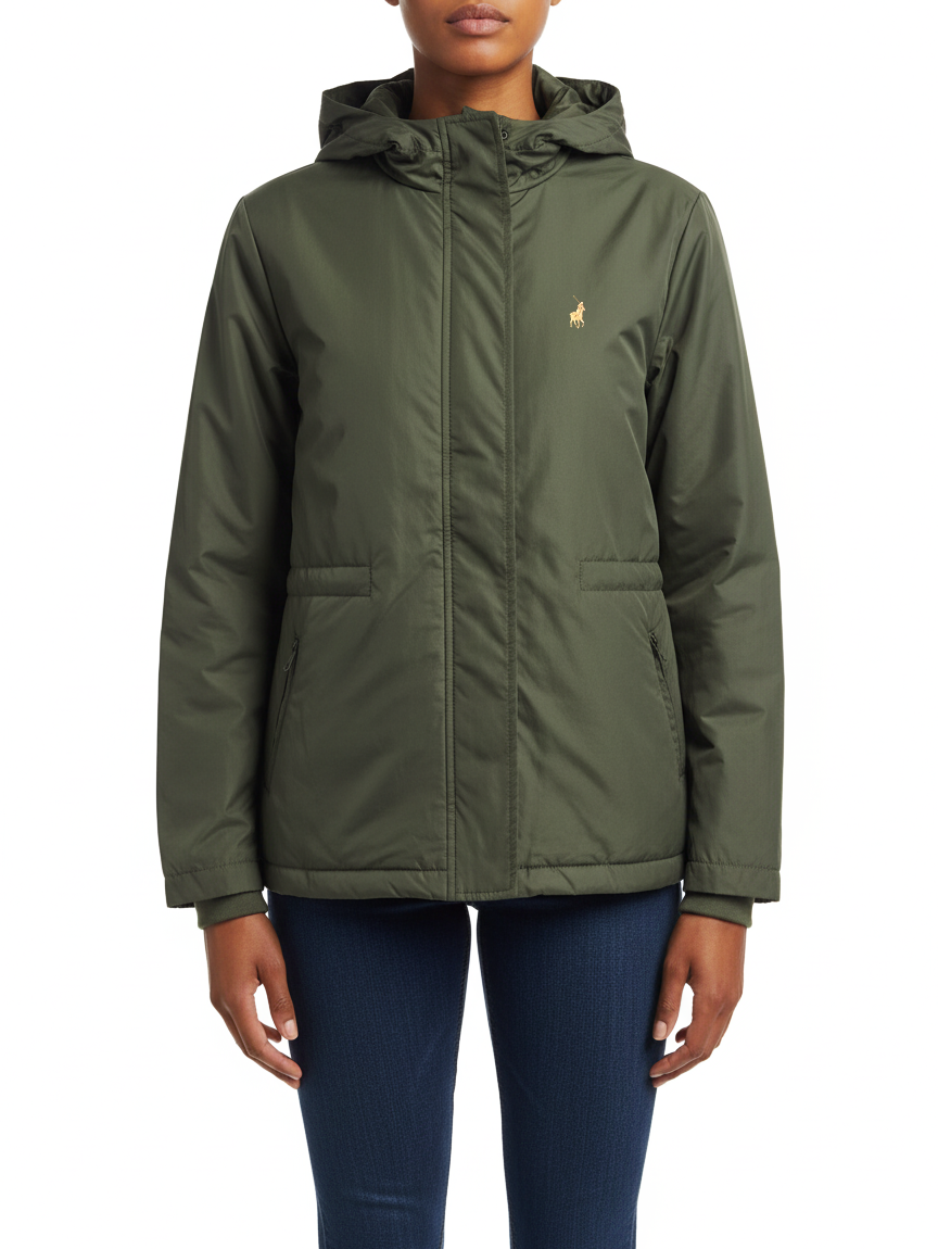 Polo Womens Hannah All-Weather Jacket In Olive