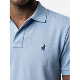 Polo Mens Essential Pique Short Sleeves Golfer In Blue